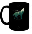 Preserve & Protect Vintage National Park Wolf Gift Pullover Hoodie Mug