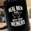 Funny Dachshund Real Play With Their Weiners Mug