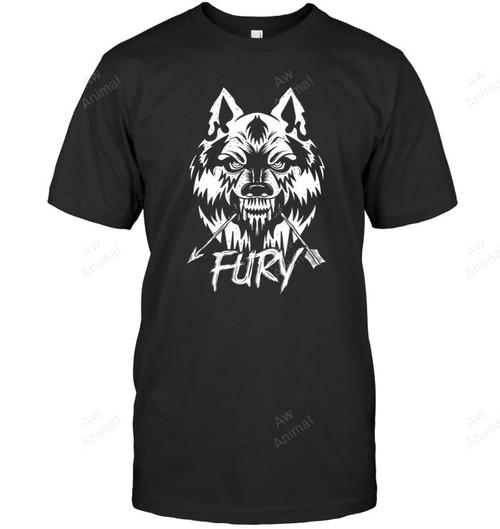 Wolf Fury Men Tank Top V-Neck T-Shirt