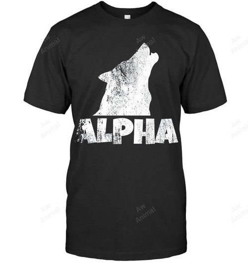 Wolf Alpha Men Tank Top V-Neck T-Shirt