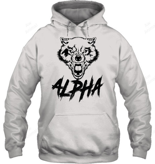 Wolf Alpha Sweatshirt Hoodie Long Sleeve