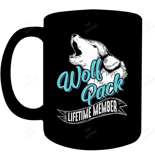 Wolf Pack Lifetime Member Mug