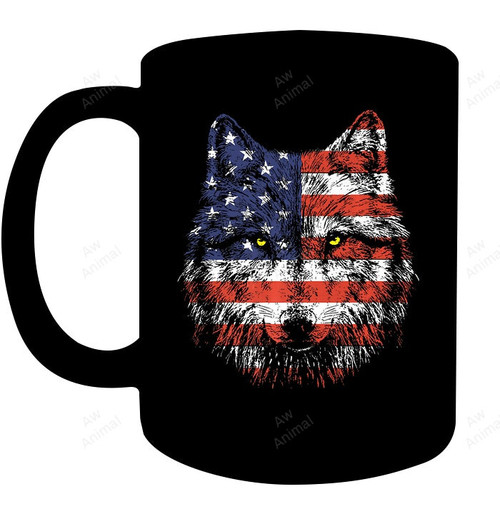 Wolf American Mug