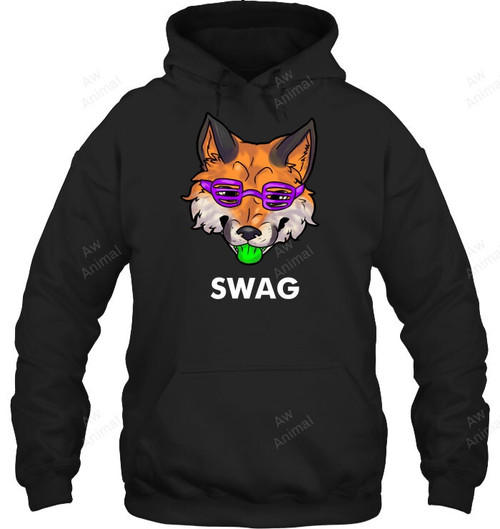 Swag Fox Men's Fox Sweatshirt Hoodie Long Sleeve