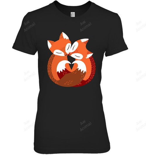 Fox Love Fox Women Tank Top V-Neck T-Shirt