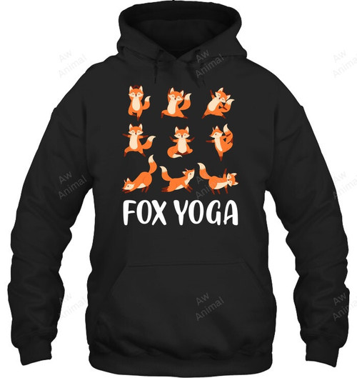 Fox Yoga Sweatshirt Hoodie Long Sleeve