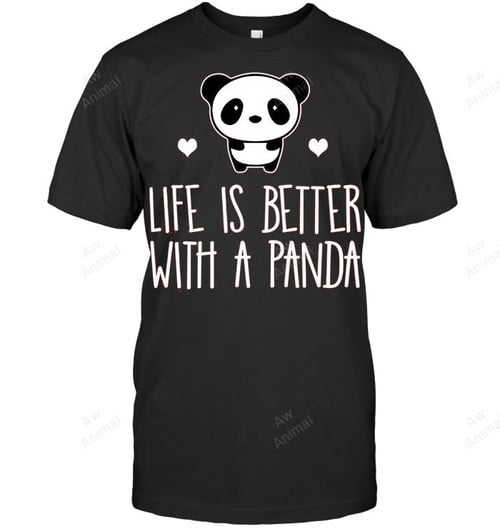 Life Is Better With A Panda Men Tank Top V-Neck T-Shirt