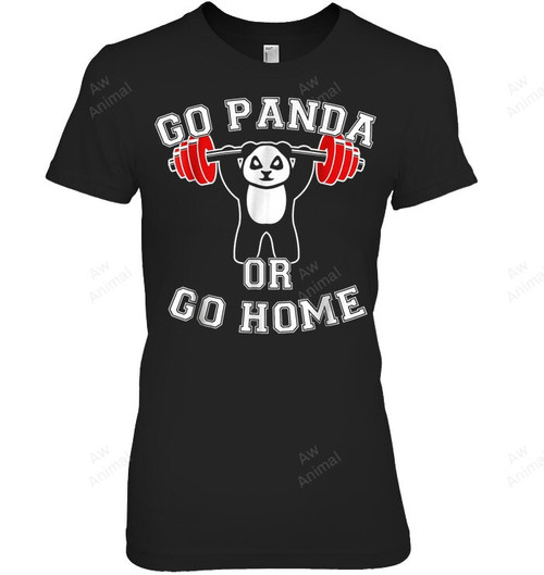 Go Panda Or Go Home Women Tank Top V-Neck T-Shirt