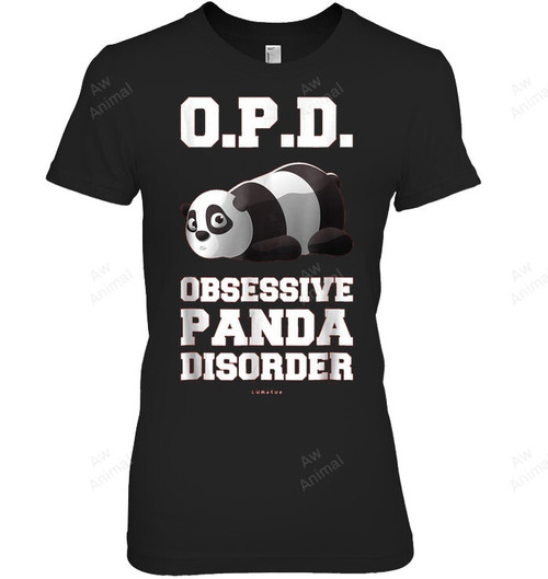 Opd Panda Women Tank Top V-Neck T-Shirt