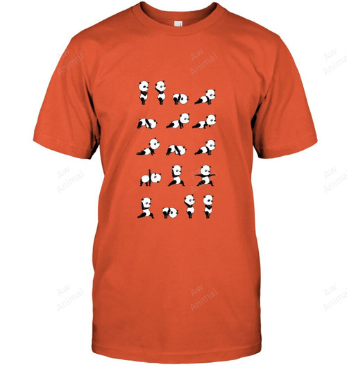 Yoga Panda Men Tank Top V-Neck T-Shirt