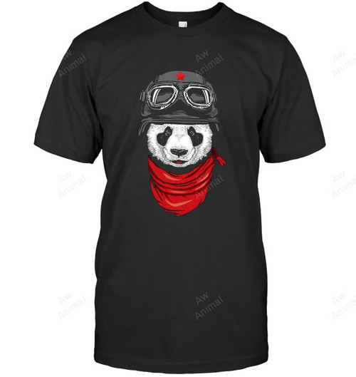 Touring Panda Men Tank Top V-Neck T-Shirt