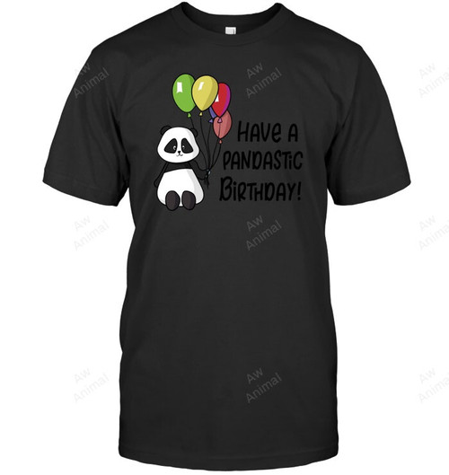 Pandastic Birthday Men Tank Top V-Neck T-Shirt