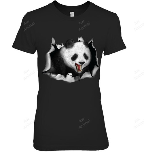 Panda 33 Women Tank Top V-Neck T-Shirt