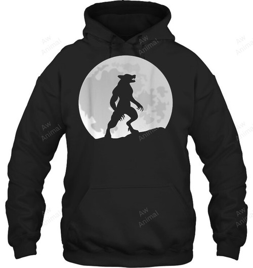 Werewolf Wolf Moon Sweatshirt Hoodie Long Sleeve