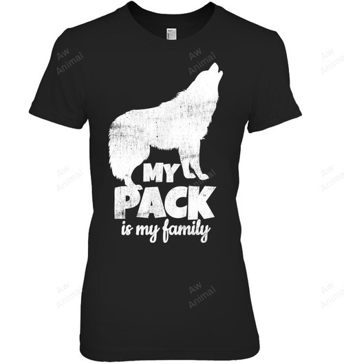 Lifetime Wolf Pack Member T Shirt Wildlife Howling Women Tank Top V-Neck T-Shirt