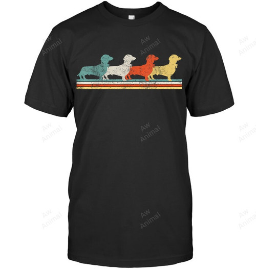 Dachshund Wiener Weiner Doxie Men Tank Top V-Neck T-Shirt