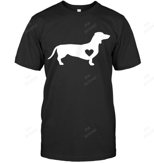 Dachshund Love Doxie Wiener Dog & Puppy Men Tank Top V-Neck T-Shirt