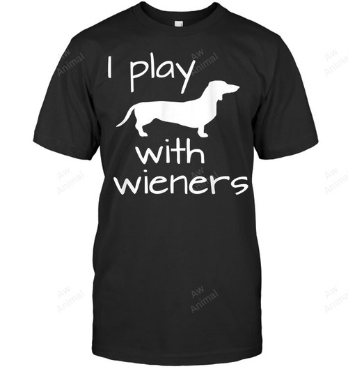 I Play With Wieners Men Tank Top V-Neck T-Shirt