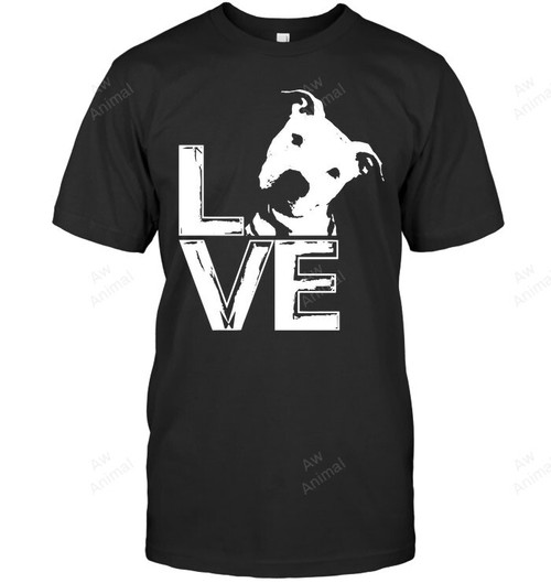 Love Pitbull Sweatshirt Hoodie Long Sleeve Men Women T-Shirt
