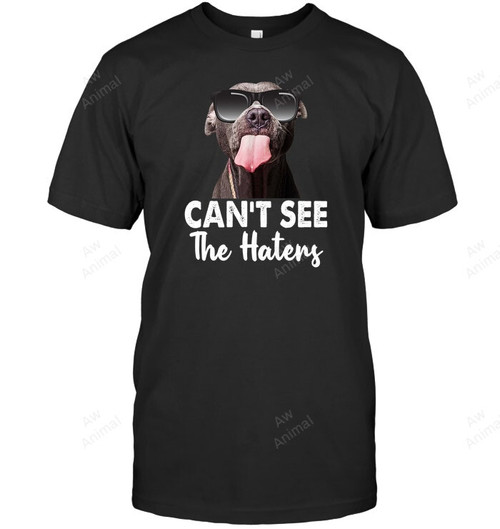 Can't See The Haters Pitbull Sweatshirt Hoodie Long Sleeve Men Women T-Shirt