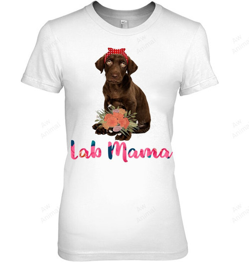 Labrador Lab Mama Women Sweatshirt Hoodie Long Sleeve T-Shirt
