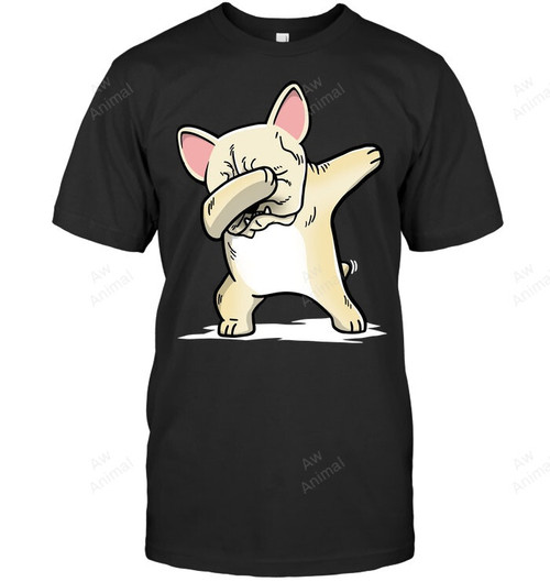 Funny Dabbing Cream French Bulldog Dog Sweatshirt Hoodie Long Sleeve Men Women T-Shirt
