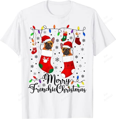 Merry Frenchie Christmas French Bulldog Xmas Party