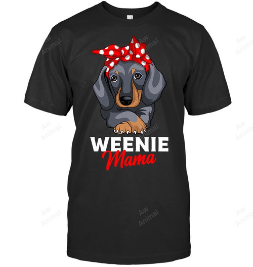 Weenie Mama Funny Dachshund Lover Weiner Dog