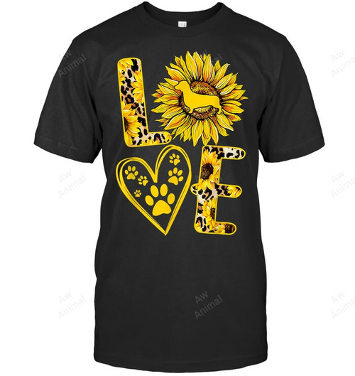Love Dachhund Sunflower