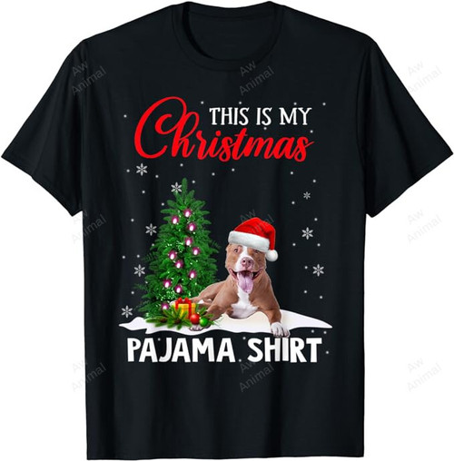 This Is My Christmas Pajama Pitbull Xmas Dog Lover