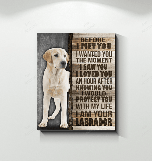 Yellow Labrador Canvas Your Yellow Labrador