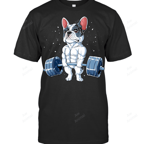 French Bulldog Weightlifting Funny Deadlift Fitness Gym