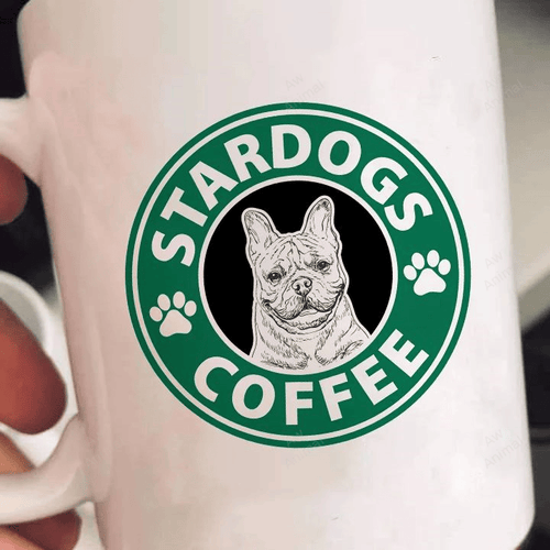Funny French Bulldog Stardogs Coffee Mug