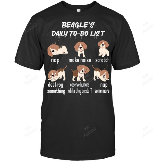 Beagle's Daily To Do List