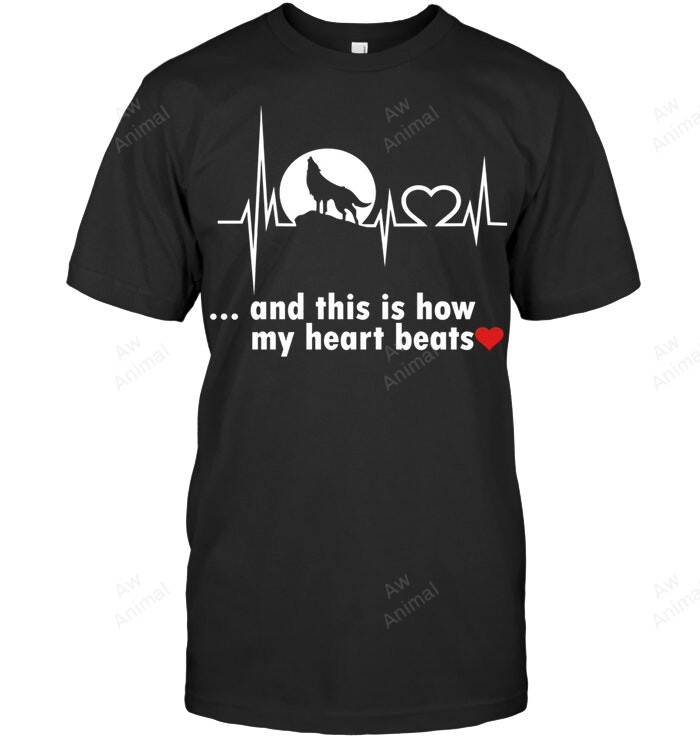 And This Is How My Heart Beats Men Tank Top V-Neck T-Shirt