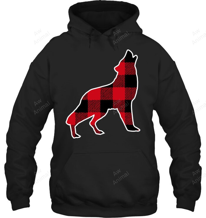 Howling Wolf Sweatshirt Hoodie Long Sleeve