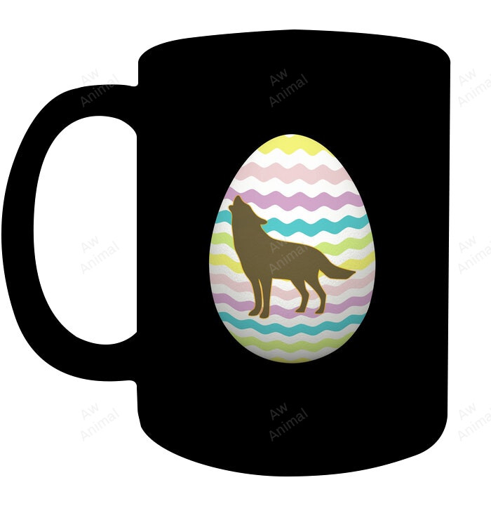 Wolf Easter Eggs Mug