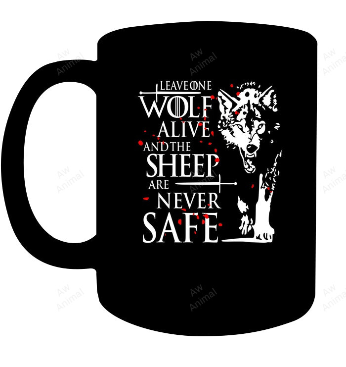 Leave One Wolf Alive Mug