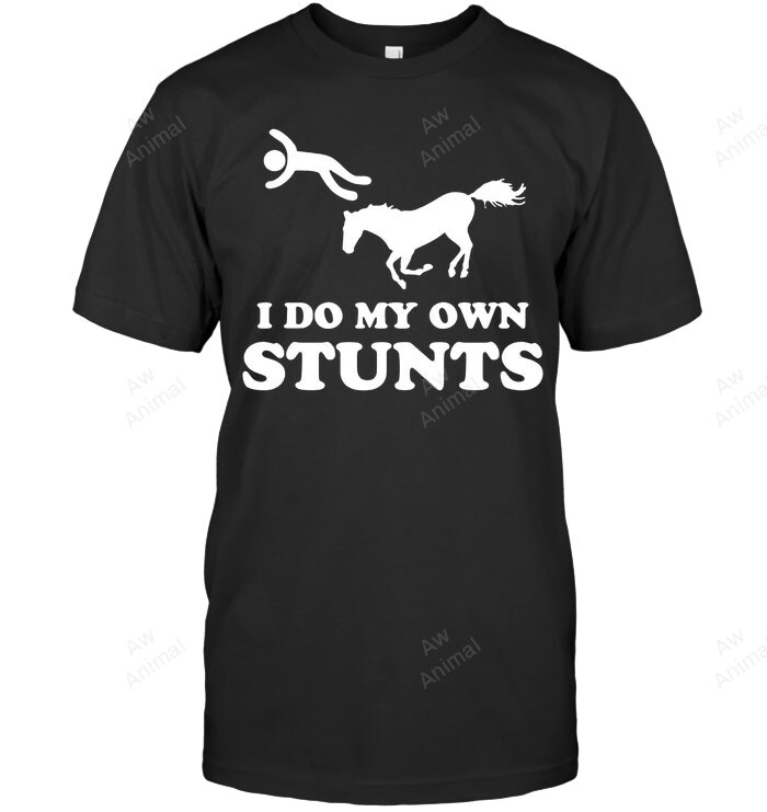 I Do My Own Stunts Men Tank Top V-Neck T-Shirt