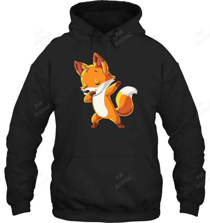 Fox Dabbing Sweatshirt Hoodie Long Sleeve