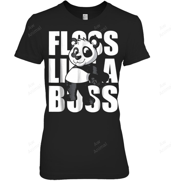 Floss Like A Boss Panda Women Tank Top V-Neck T-Shirt