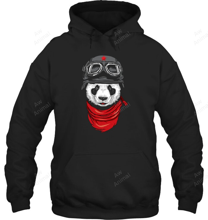 Touring Panda Sweatshirt Hoodie Long Sleeve