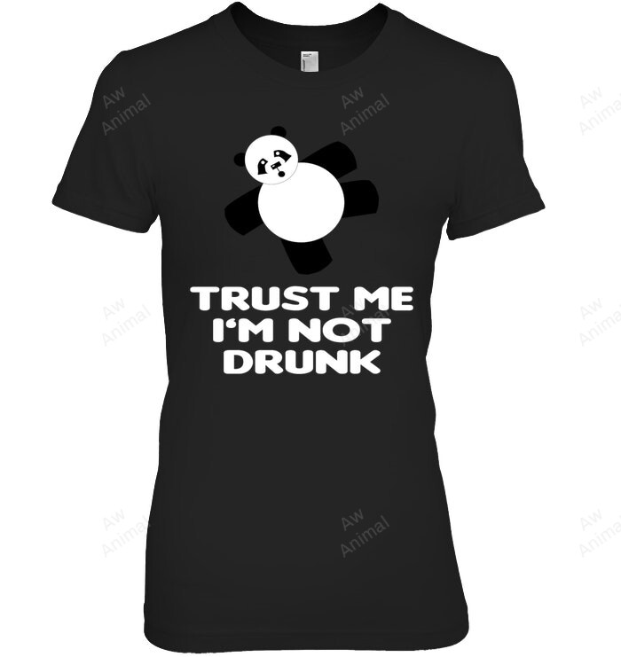 Trust Me I'm Not Drunk Women Tank Top V-Neck T-Shirt