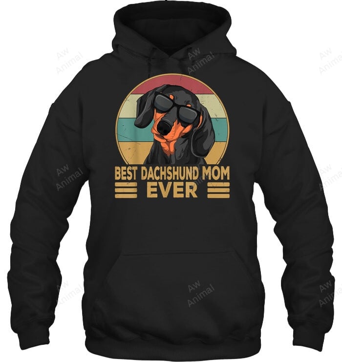 Best Dachshund Mom Ever Sweatshirt Hoodie Long Sleeve