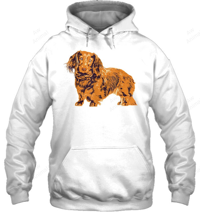 Dachshund Cute Puppy Dog Sweatshirt Hoodie Long Sleeve