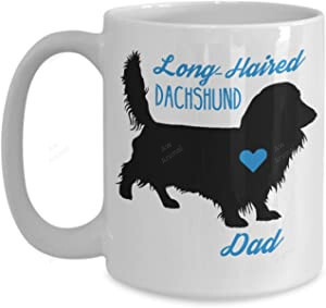Long Haired Dachshund Dad Mug