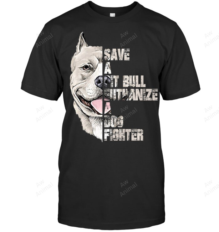 Save A Pitbull Sweatshirt Hoodie Long Sleeve Men Women T-Shirt