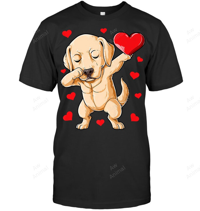 Labrador Retriever Dabling Love Sweatshirt Hoodie Long Sleeve Men Women T-Shirt