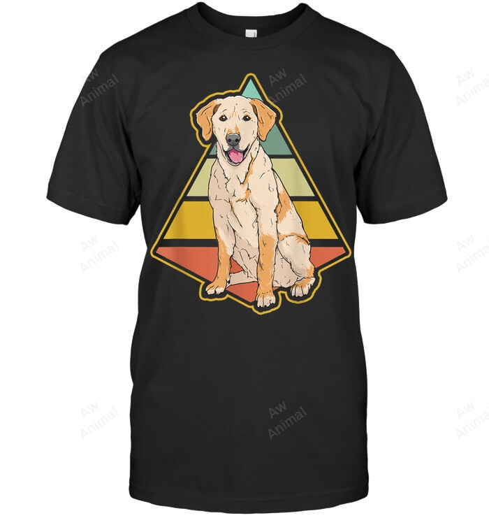 Vintage Labrador Retriever Retro Labrador Retriever Lover Sweatshirt Hoodie Long Sleeve Men Women T-Shirt