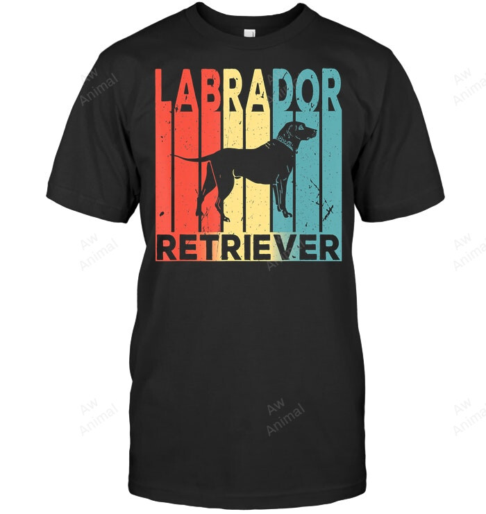 Labrador Retriever Vintage Sweatshirt Hoodie Long Sleeve Men Women T-Shirt